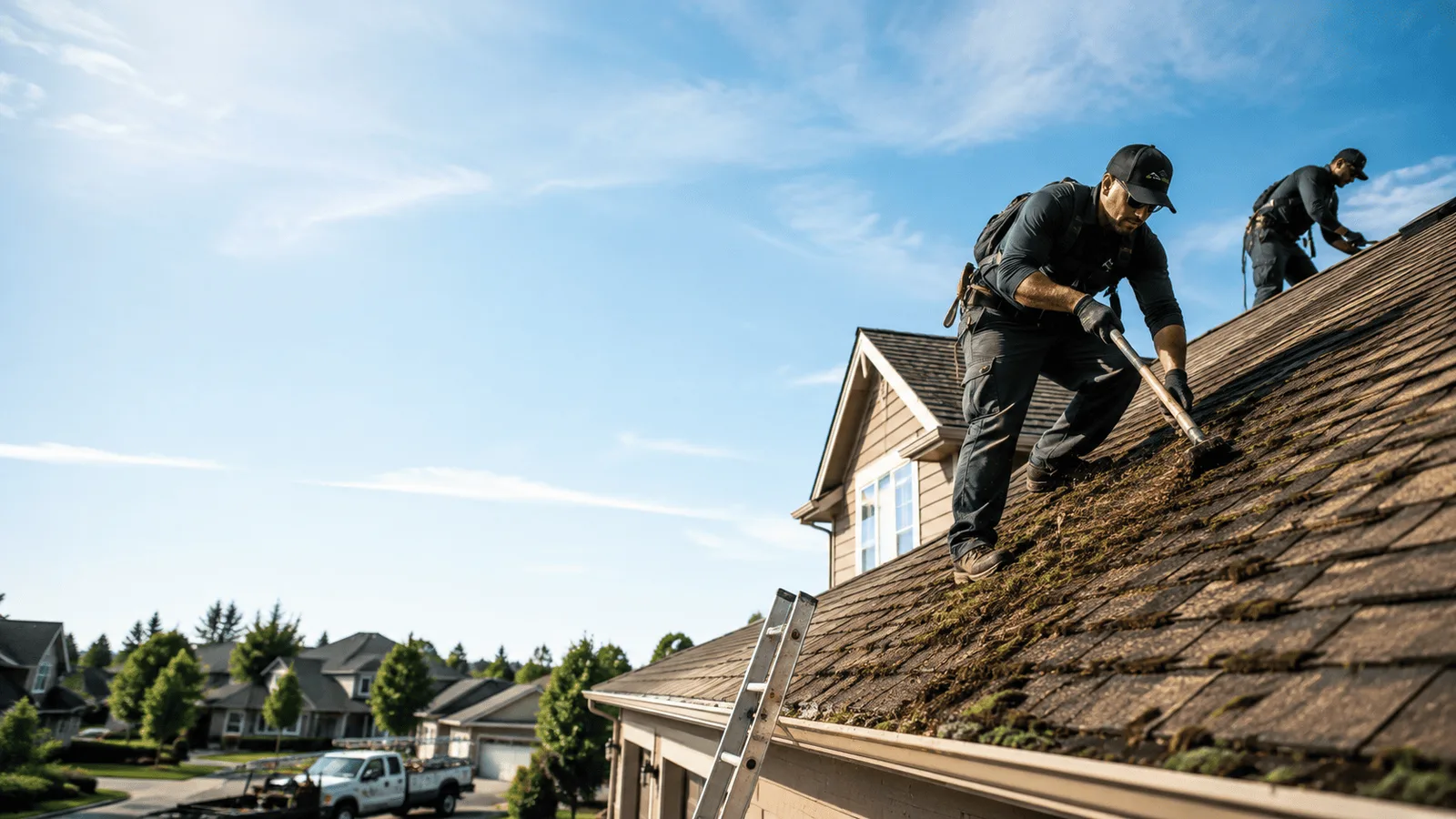 Roof Moss Removal in Avon, MA near me